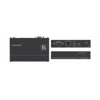 Computer Graphics Video, Stereo Audio & RS-232 Over Twisted Pair Transmitter With EDID & EMP Protection