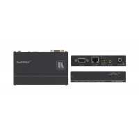 Computer Graphics Video, Stereo Audio & Bi-directional RS-232 Over Twisted Pair Transmitter With EDID